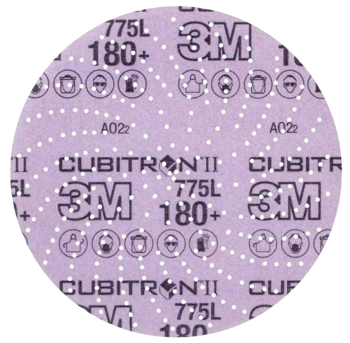 Шлифовальные диски Cubitron II, абразивные инструменты, сухие фиолетовые керамические шлифовальные диски, 3M, 150 мм, 3M, 775L