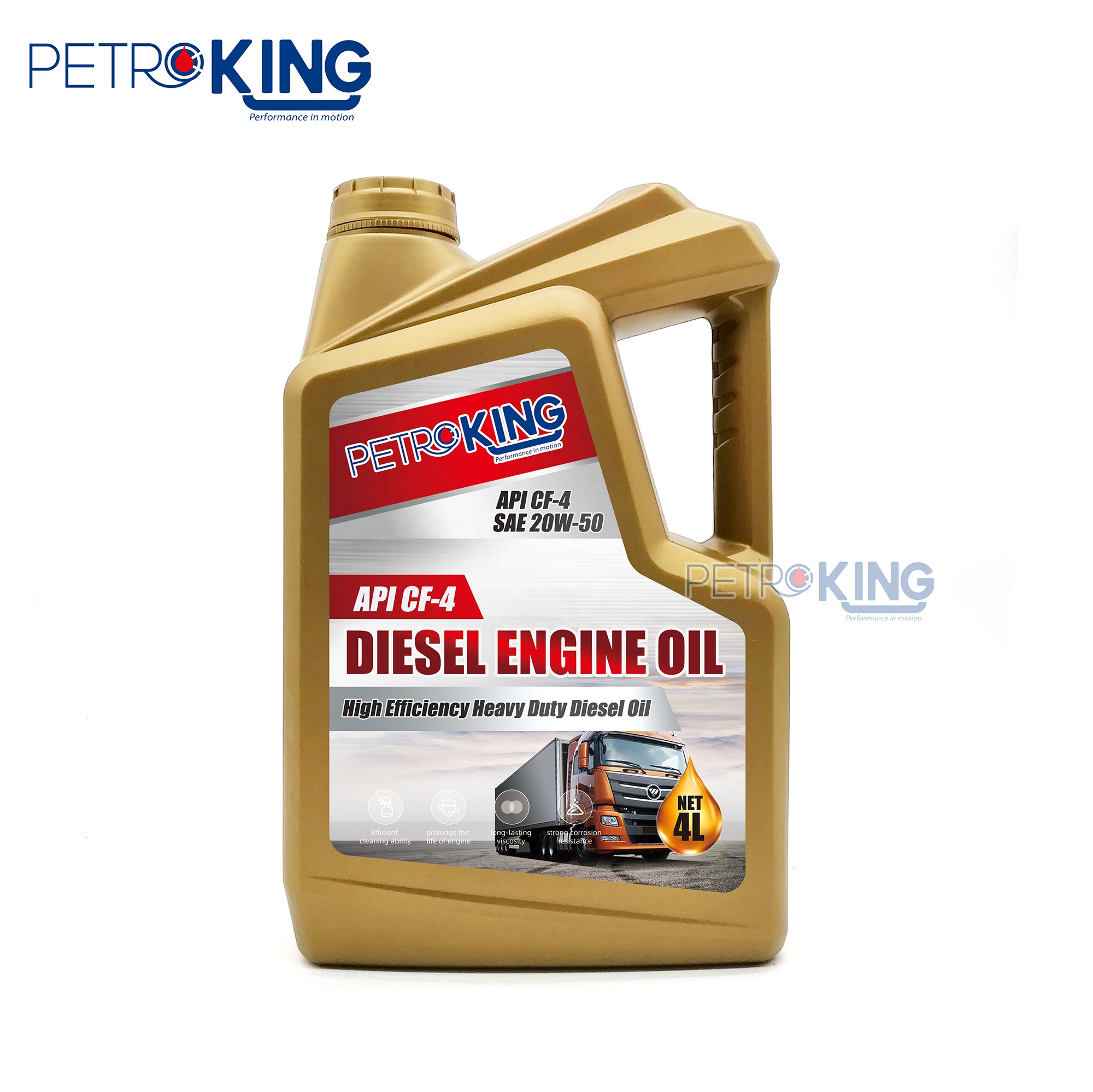 Масло для смазки PETROKING, масло для дизельного топлива API CF-4