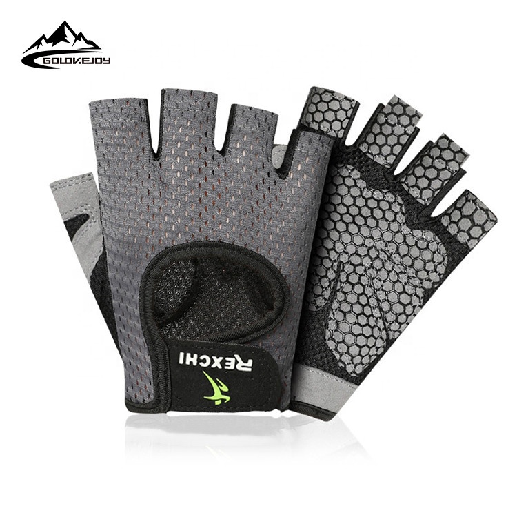 Indonesia XG07 Non-slip And Durable Unisex Riding Glove Anti Slip Gym Dumbbells Cycling Half Finger Riding Gloves For Sports