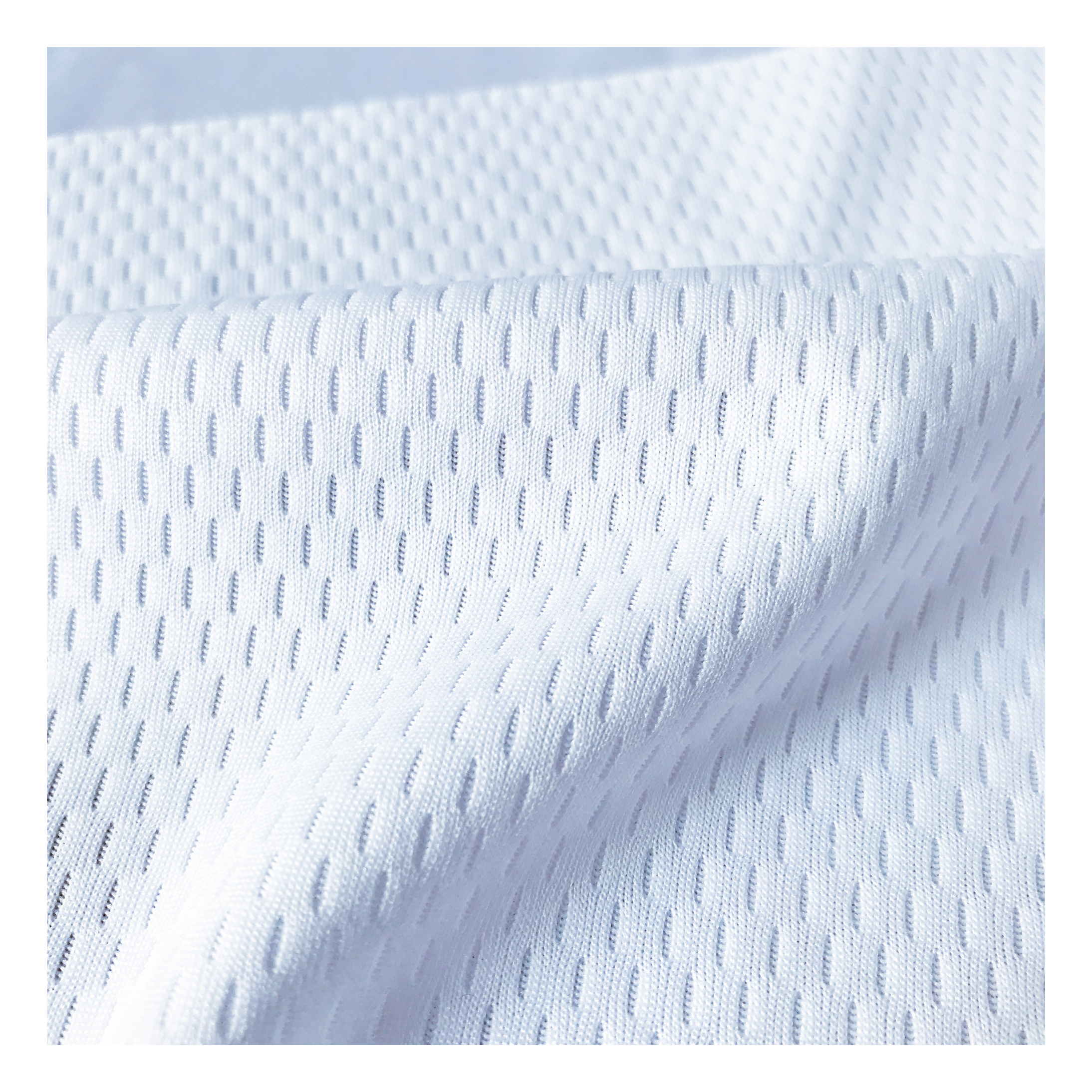 Bird Eye Mesh Jersey, 100% Polyester Fabric, Dri Fit Football Jersey Material, Wholesale Stock