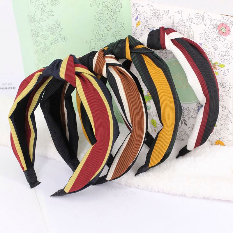 2019 New Design Christmas Hair Accessories Headband Hair Band Strip Forehead Knot Wrap Women Hair Band For Gifts