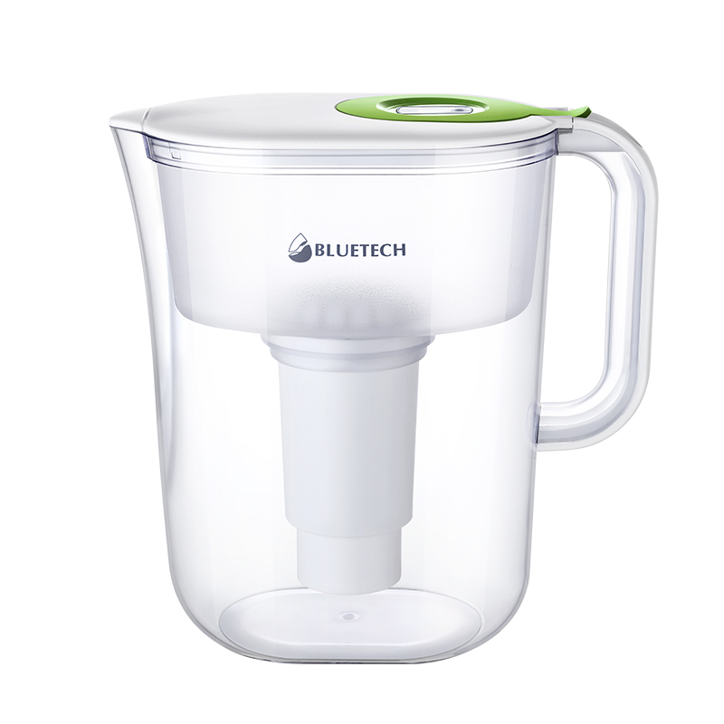 Removes Bacteria 10 cup water filter with activated carbon filter replacement cartridge