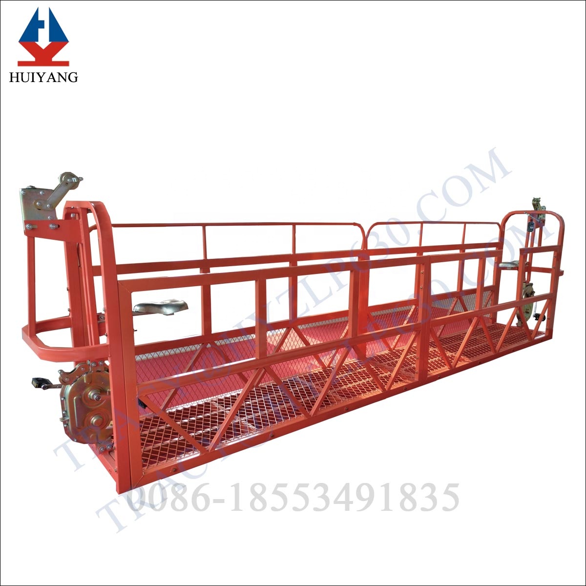 Подвесная платформа Shandong Huiyang ZLP400, подвесная платформа для мытья окон, производственная подставка для строительства, подвесная корзина для строительства