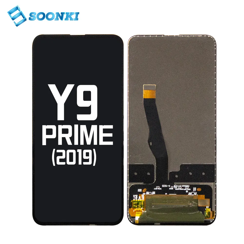 Mobile phone display lcd for huawei y9 prime 2019 display lcd screen pantalla for huawei y9 prime screen replacement