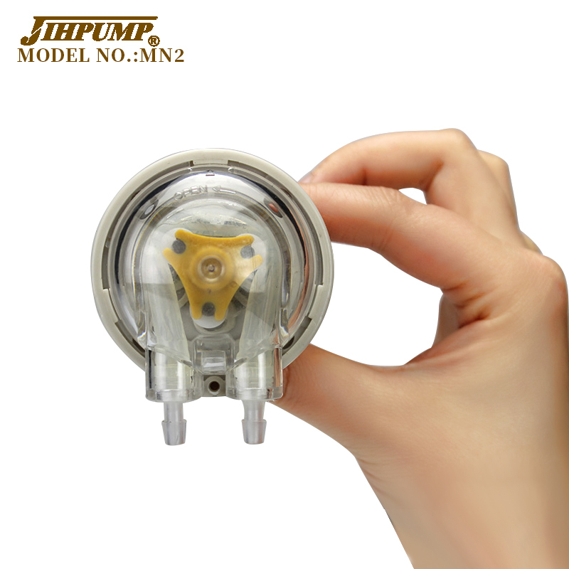 Jihpump MN2 24 в 12 В постоянного тока, самовсасывающая система диспенсера, микроперистальтическое дозирование воды, лучший перистальтический насос от китайского производителя