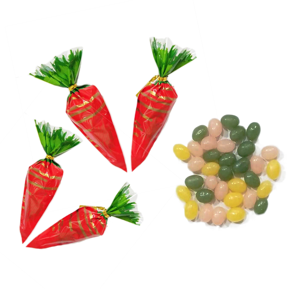 17 г сумочкой в виде морковки клейкий подарок jelly bean