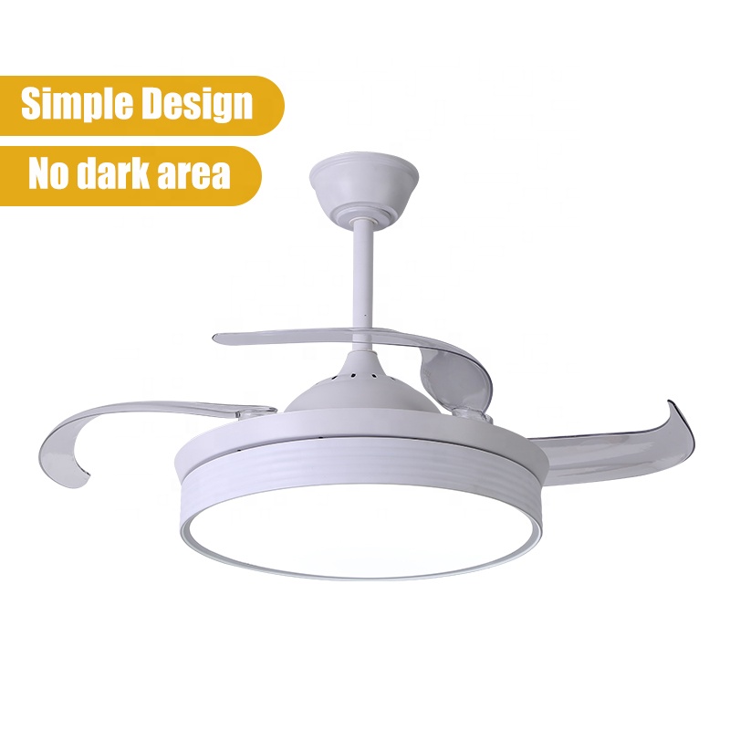 new model speaker abanico fan light RGB color ceiling fan light with 220v 42 inch
