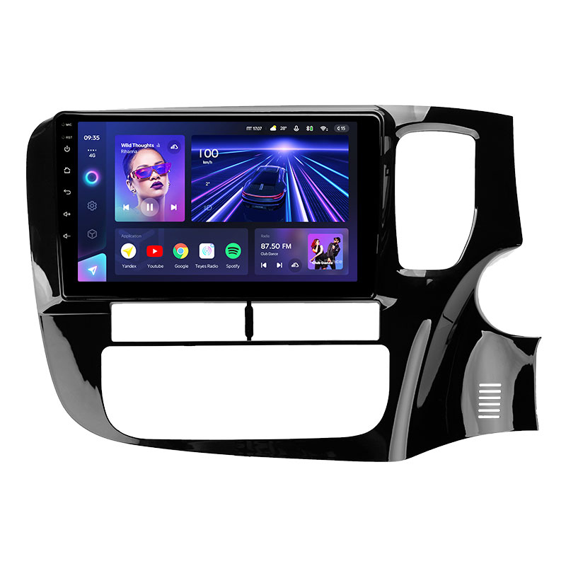 Автомагнитола TEYES CC3 для Mitsubishi Outlander 3 GF0W GG0W 2012 - 2018 RHD, мультимедийный проигрыватель, навигация, стерео, 2din, 2 din, dvd