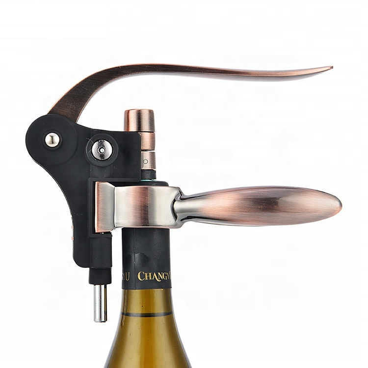 Lever Type Wine Rabbit Opener Zinc Alloy Corkscrew Wine Bottle Opener