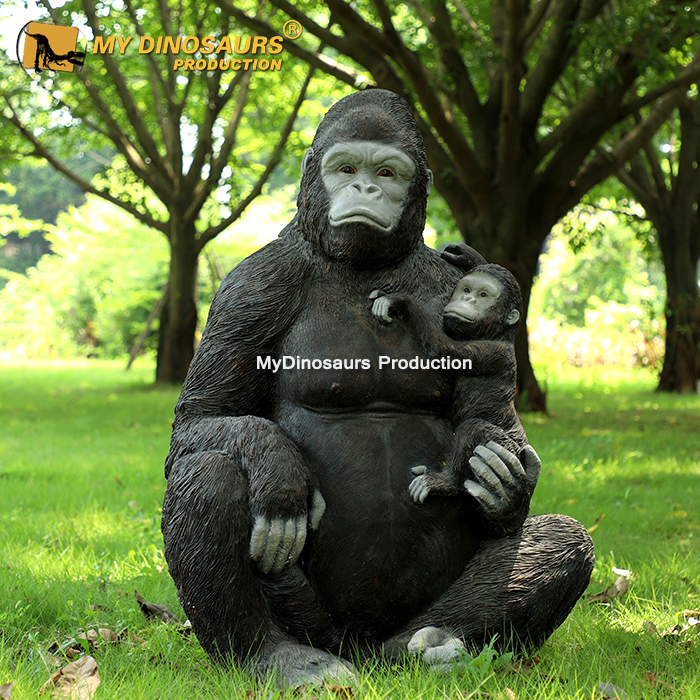 MY DINO Garden Decoration Big Size Animatronic Animal Gorilla