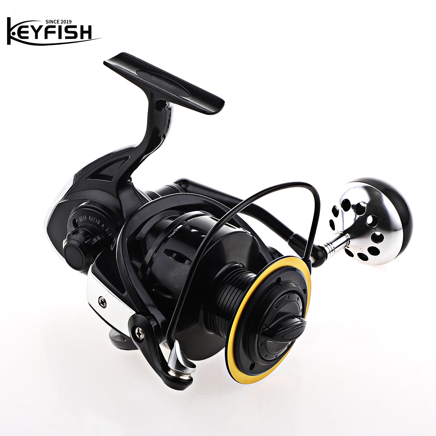 Max drag 50kgs новый тип топ продажа спиннинговая катушка новая модель Горячая Распродажа Тяжелая мощная ручка металлические Рыболовные катушки