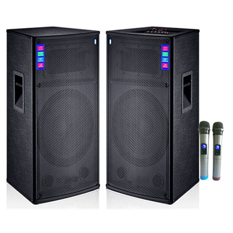 Hi-Fi мультимедийная активная акустическая система 15 дюймов 150 Вт * 2 наружная Активная профессиональная пара динамиков для сценического представления свадьбы