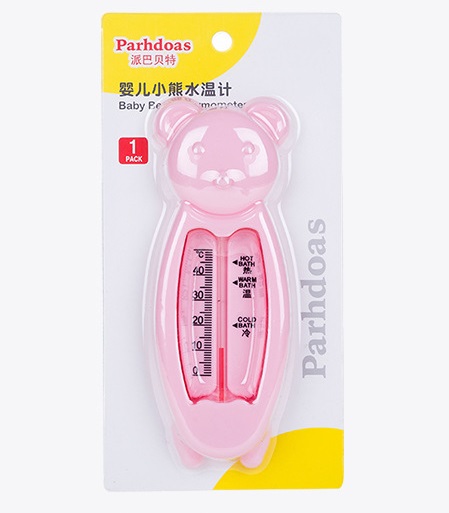 Baby bear bath water temperature gauge cartoon bath water temperature gauge indoor water thermometer