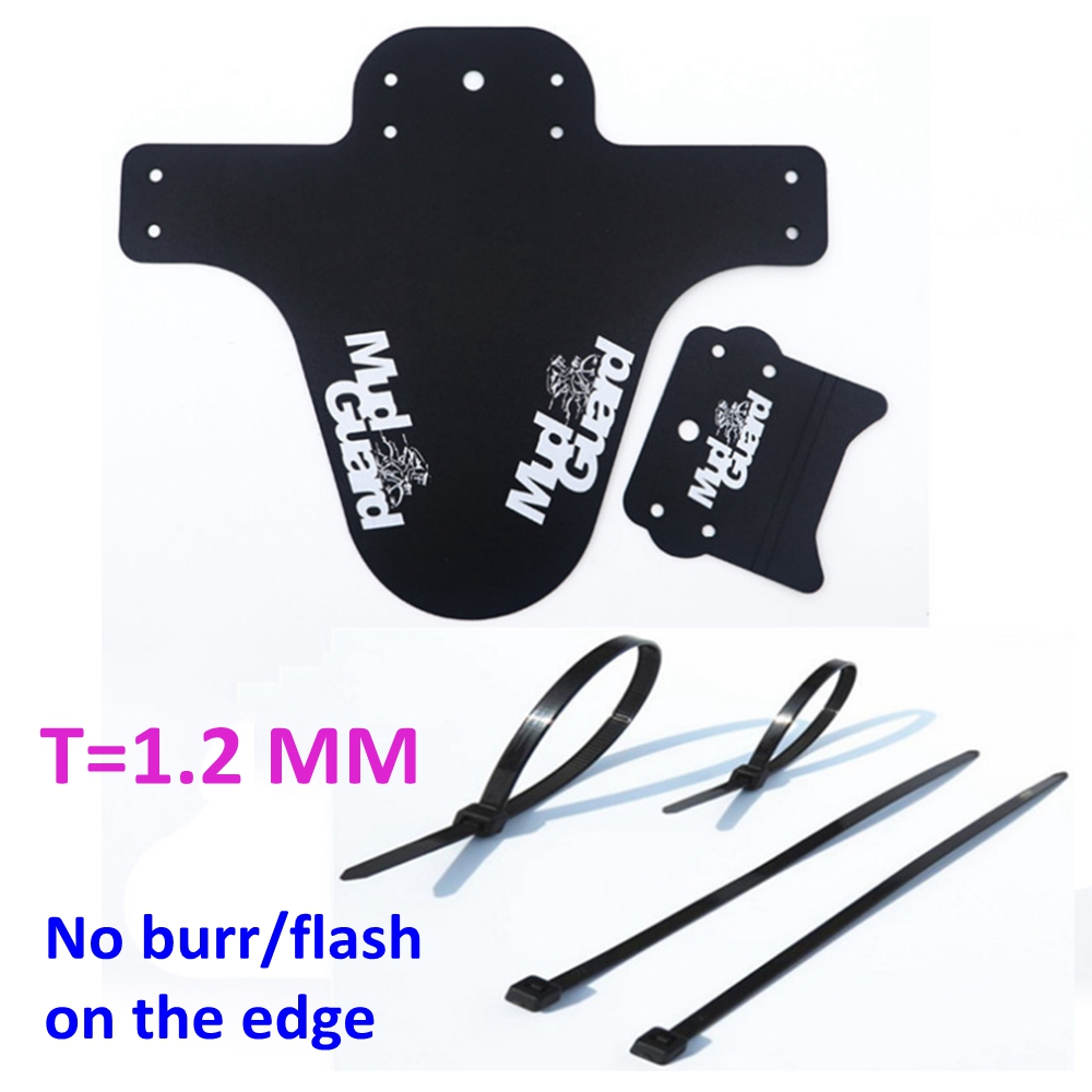 Quick release вниз горка PP пластичный мини mtb горный велосипед крыло