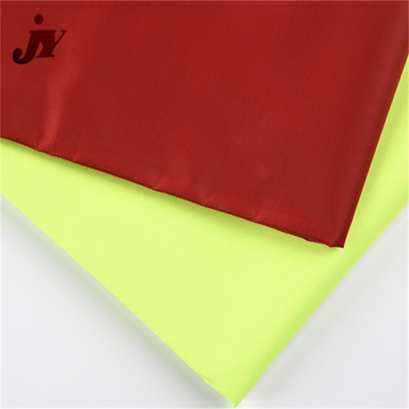 Jinyi Factory Most popular DTY fabric Turkey market 600D pvc coating oxford weave fabric