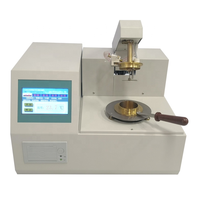 Тестер изоляционного масла, автоматическое измерение точек вспышки pmcc astm d93 pensky martens