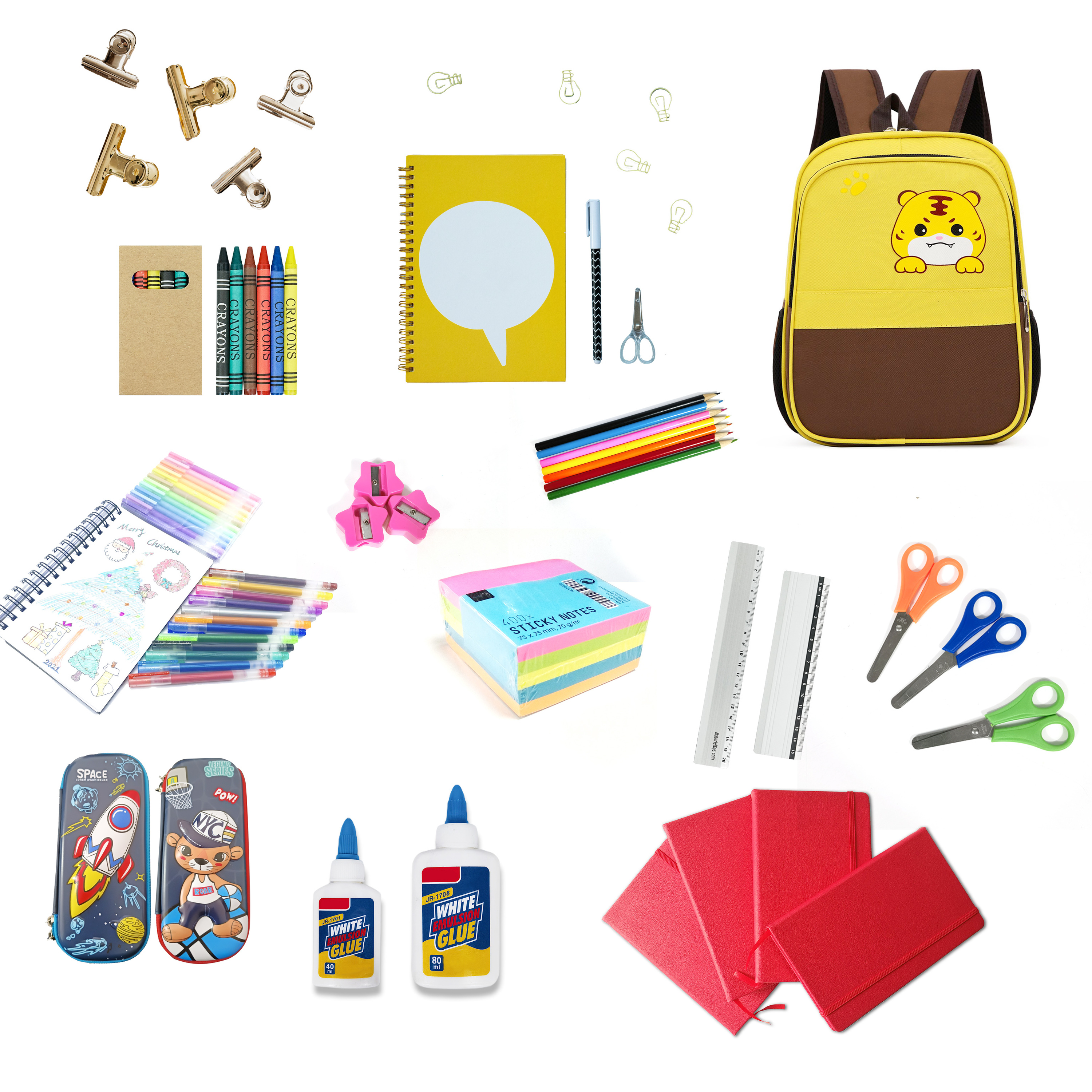 Wholesale Custom Back to School Products Kids School Supplies Kit Stationery Sets For Students