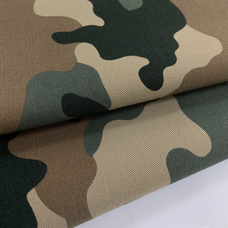 100% cotton fabric camouflage twill fabric for factory-customized pants  jackets and other clothing
