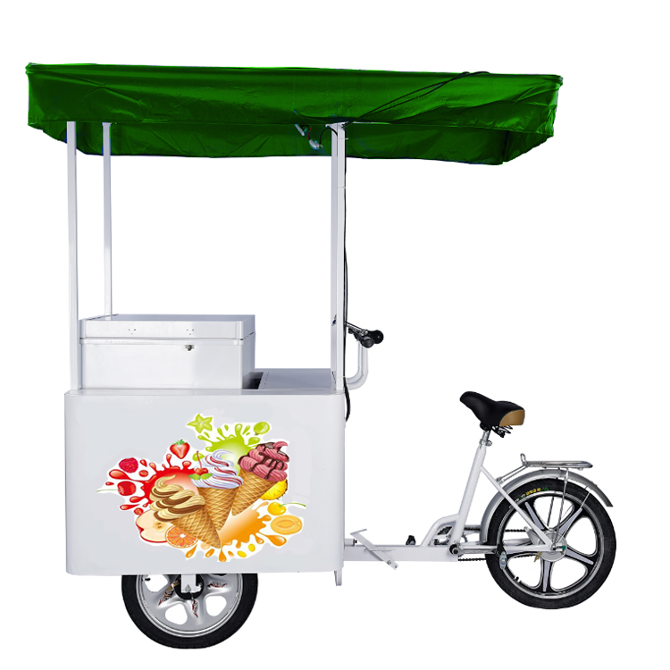 commercial solar refrigerator and freezer 12v dc icecream popsicle drinks tricycle
