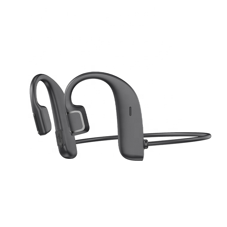 Водонепроницаемые титановые беспроводные Bluetooth-наушники с открытым ухом и костной проводимостью, наушники идеально подходят для занятий спортом и фитнесом