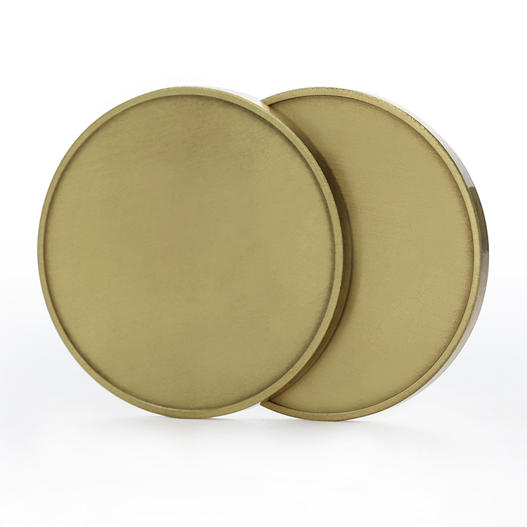 Customised collection cheap metal antique brass blank souvenir coin