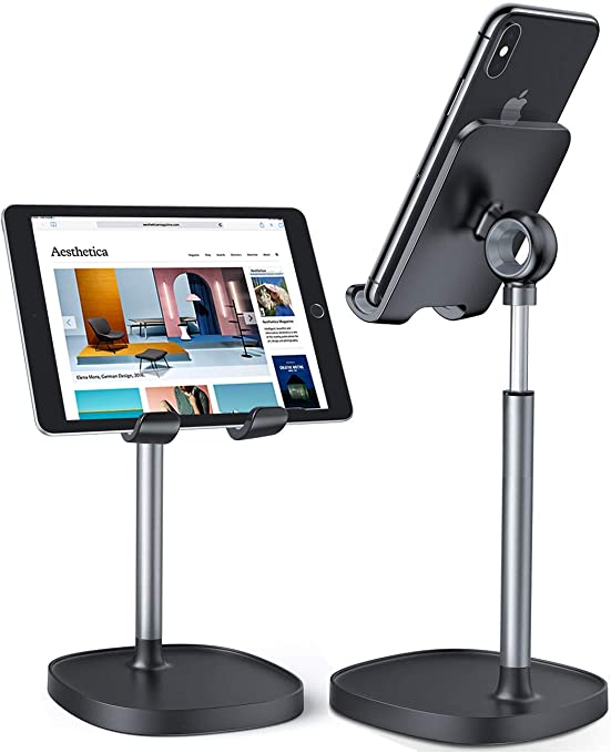 OEM Mobile Phone Holder, Desktop Universal Aluminum Cell Phone Holder Metal Tablet Holder Stand
