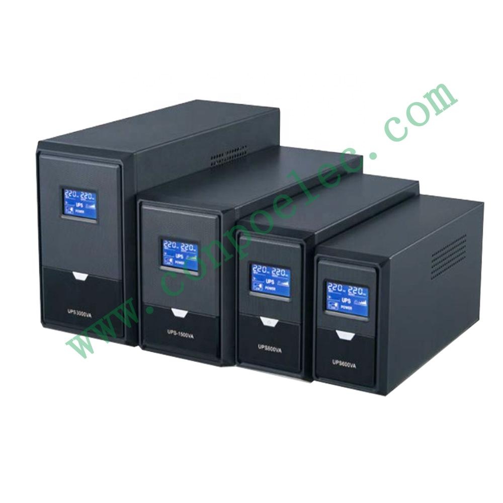 PK-500VA/600VA/650VA/700VA/750VA/800VA/1000VA/1200VA/1500VA/2000VA/3000VA автономный ups/резервный компьютер UPS 110V/220V