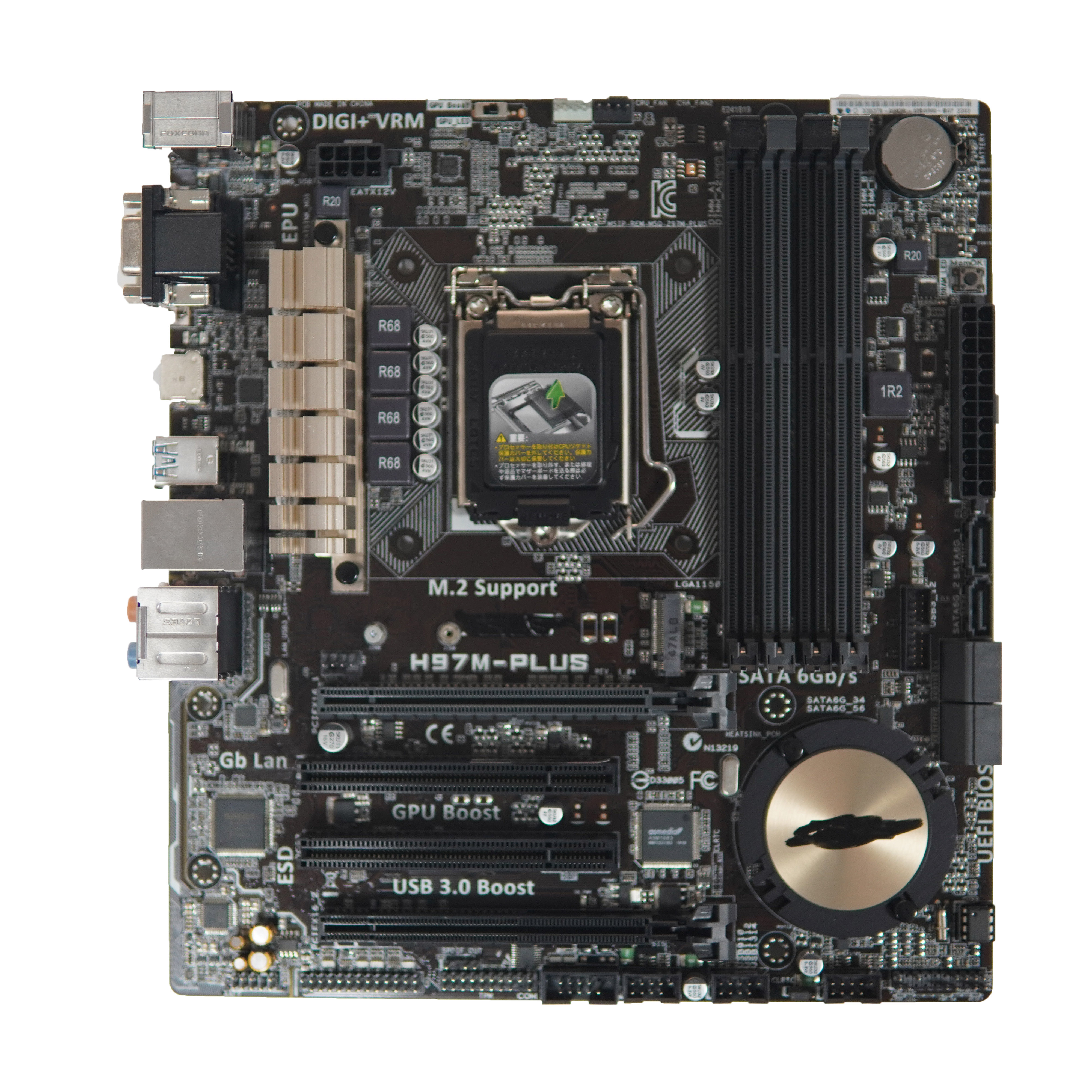 Brand NEW For ASUS H97M-PLUS Desktop office motherboard i7 i5 i3 32GB DDR3 Micro ATX motherboard LGA1150