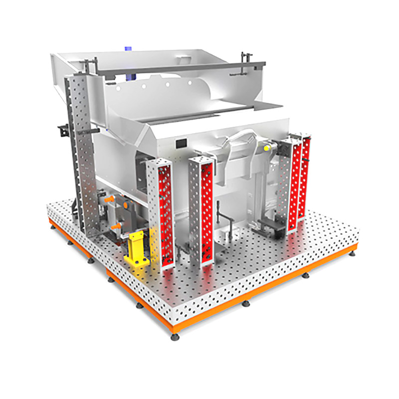 Made in China 3D automatic cast iron welding platform plate with rust proof treatment