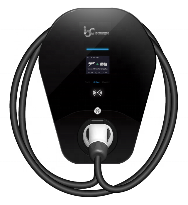 Зарядное устройство для автомобиля Iocharger 32A CE Level2, однофазное, тип 2 OCPP 1.6J Wallbox 11 кВт, умный дом, EV, зарядное устройство для электромобиля