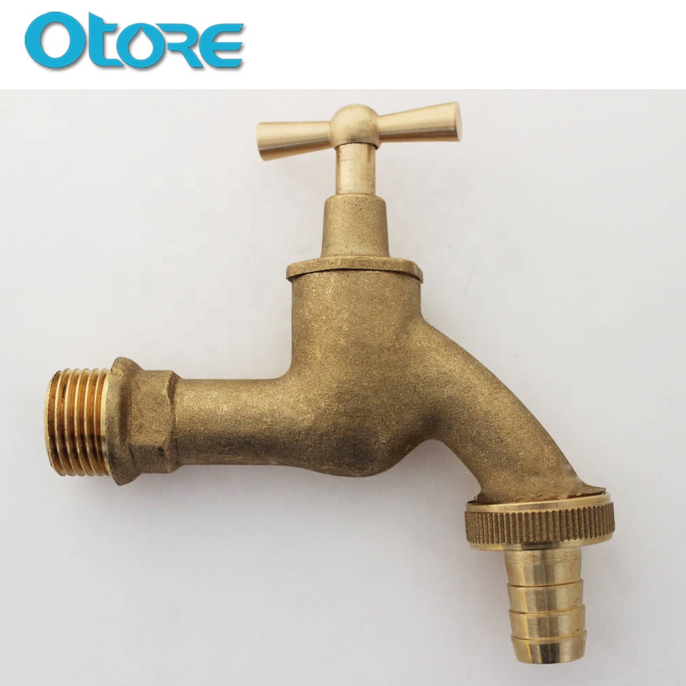 China Made Low Price Cold Water Faucet Hose Polo Brass Polishing Bibcock