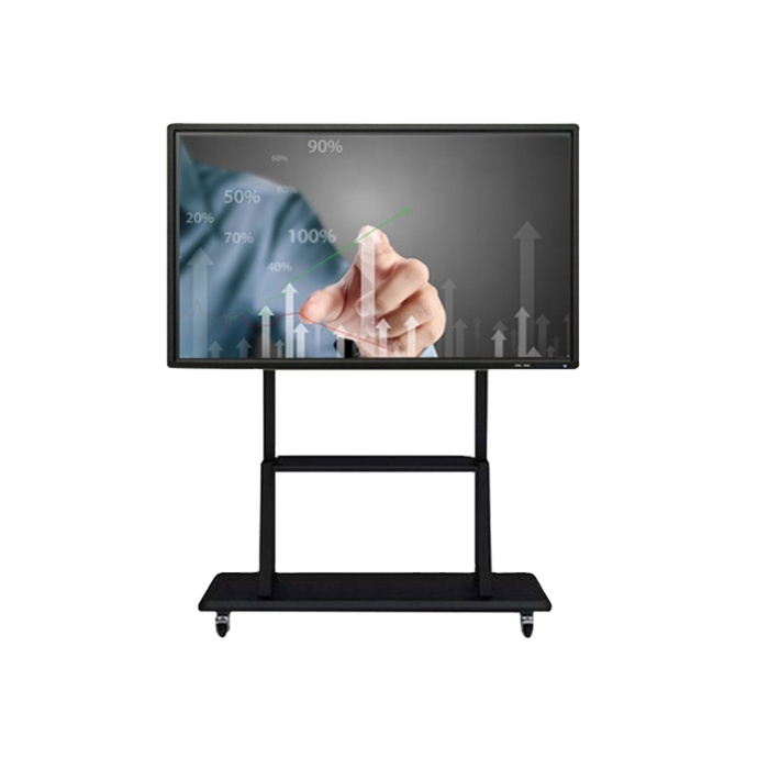 55 inch Interactive whiteboard Ultra thin white boards floor standing flat panel for school education