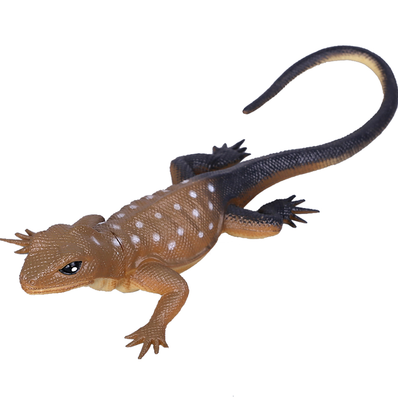 Simulation lizard model plastic chameleon children's toys amphibious reptile quadruped scary props