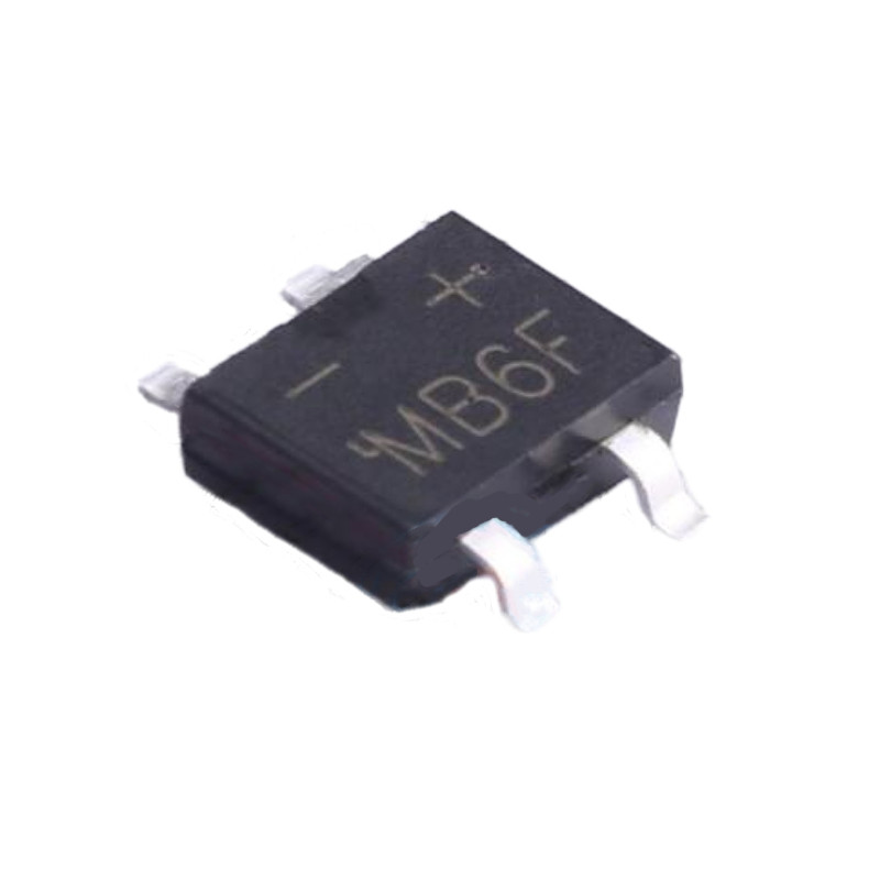 Мостовой выпрямитель MB6F DIP MBF SOP-4 MB6F, Диод интегральной схемы, тиристор транзистора, электронные компоненты MB6F