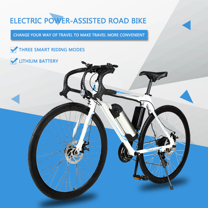 Made In China 700c 21 Speed Ebike Racing Electric Road Bike Bicicletas