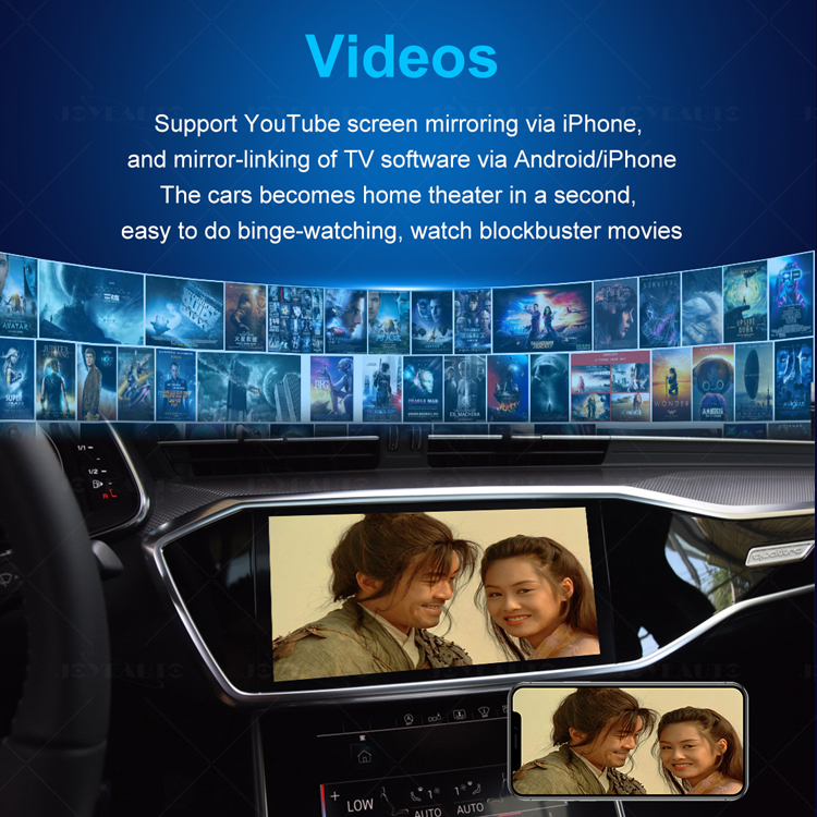 MMB беспроводной CarPlay Android 9,0 AI Box для всех автомобилей с завода CarPlay беспроводной экран зеркальное отображение онлайн YouTube видео