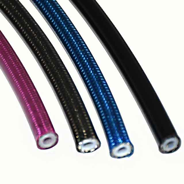 1/8" 1/8in AN3 -3 3AN AN-3 3-AN stainless steel an3 fitting male braided hose line 85cm 3 black t eflon braided hose