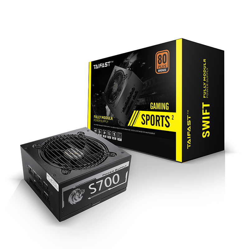 Taisu Switch Bronze Power Supply S700 ATX 80 plus 500W full modular computer supplies mining gold quality fuente de poder for pc