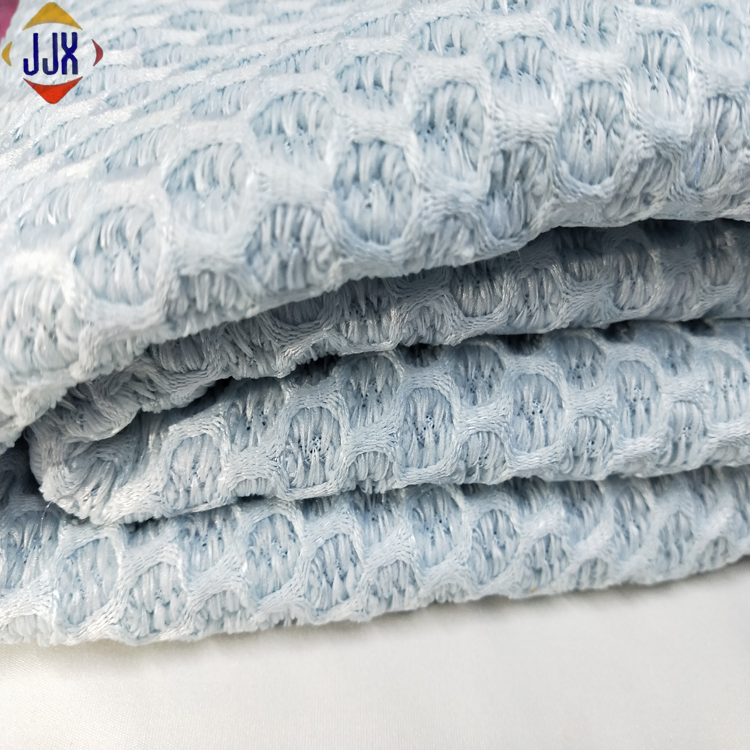 New design good quality soft big hole 3d sandwich polyester mesh fabric best price