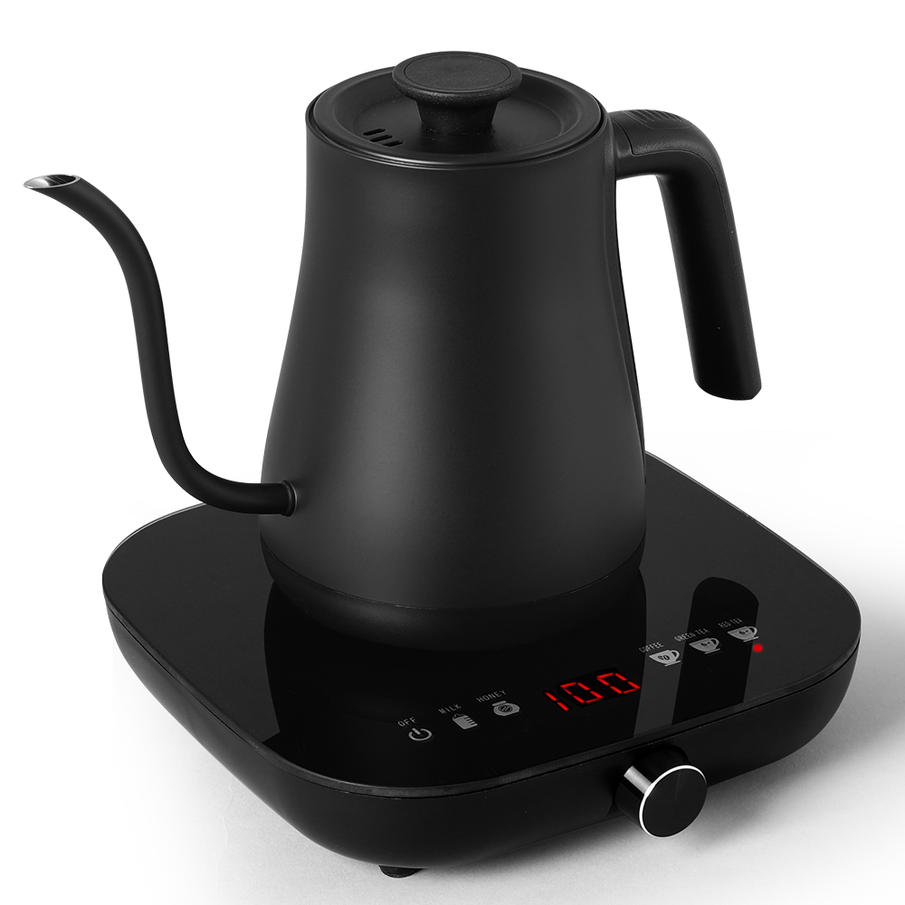 Small 600ML 304 Stainless Steel Water Pour Over Coffee Gooseneck Kettle Electric