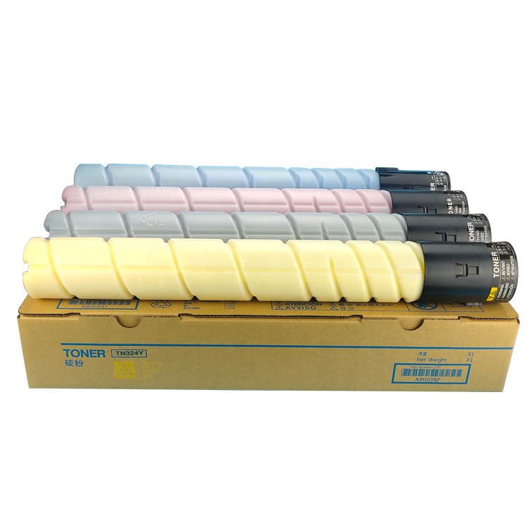 Compatible Toner Unit BIZHUB C258 C308 C368 C458 TN324 Copier Toner Cartridge For Konica Minolta