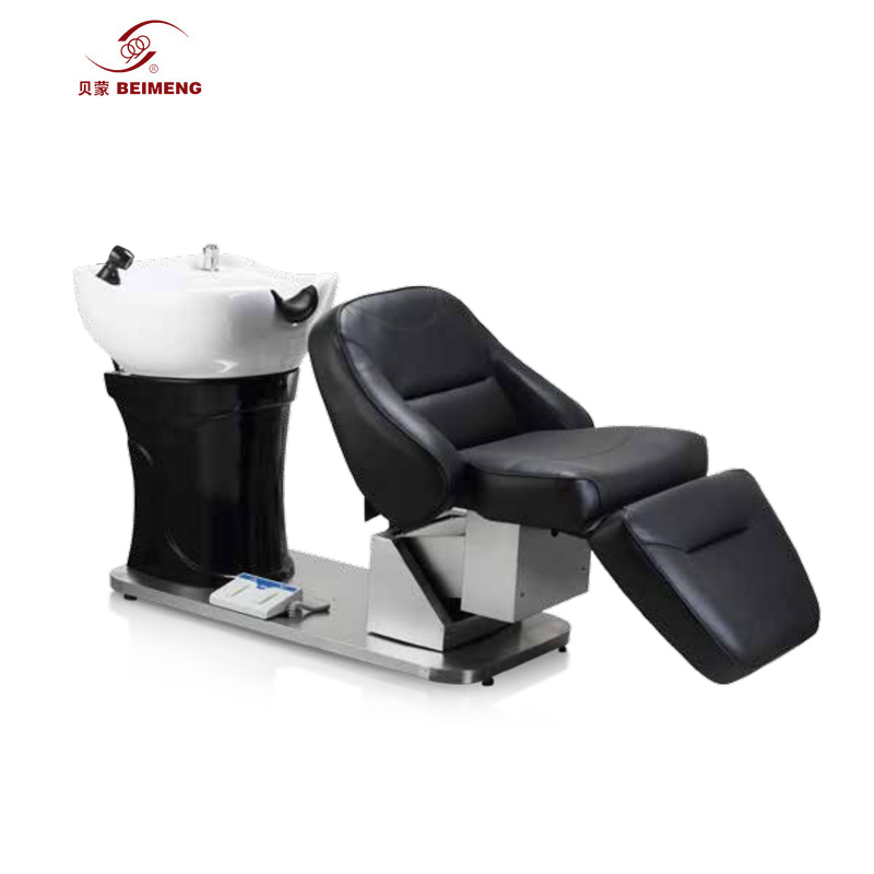 BEIMENG Shampoo bed barber shop special electric lift shampoo bed salon haircut shampoo bed or chairs factory direct sale