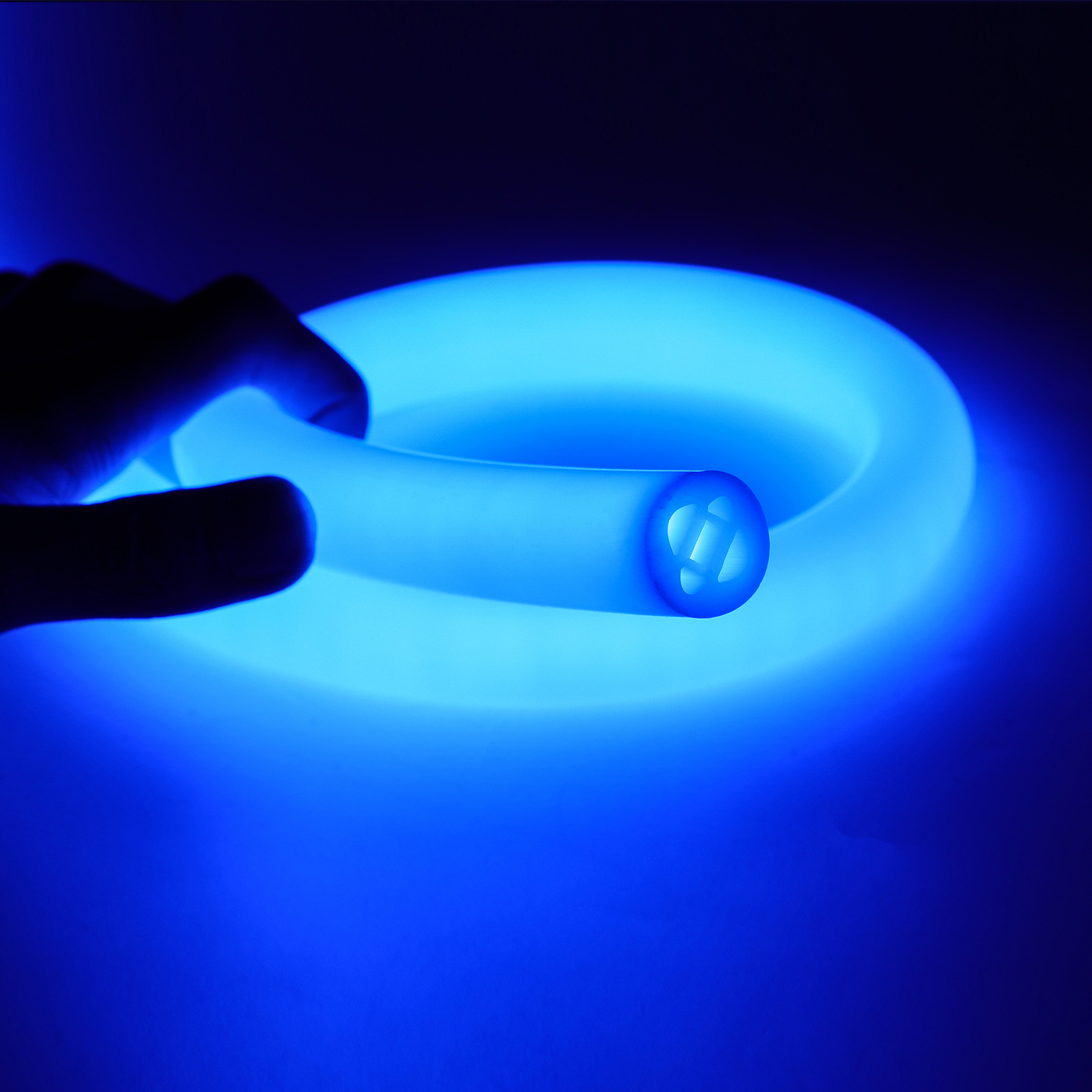 360 градусов 20 мм круглый IP67 LED неоновый свет веревки 24V Led Гибкая неоновая полоса света