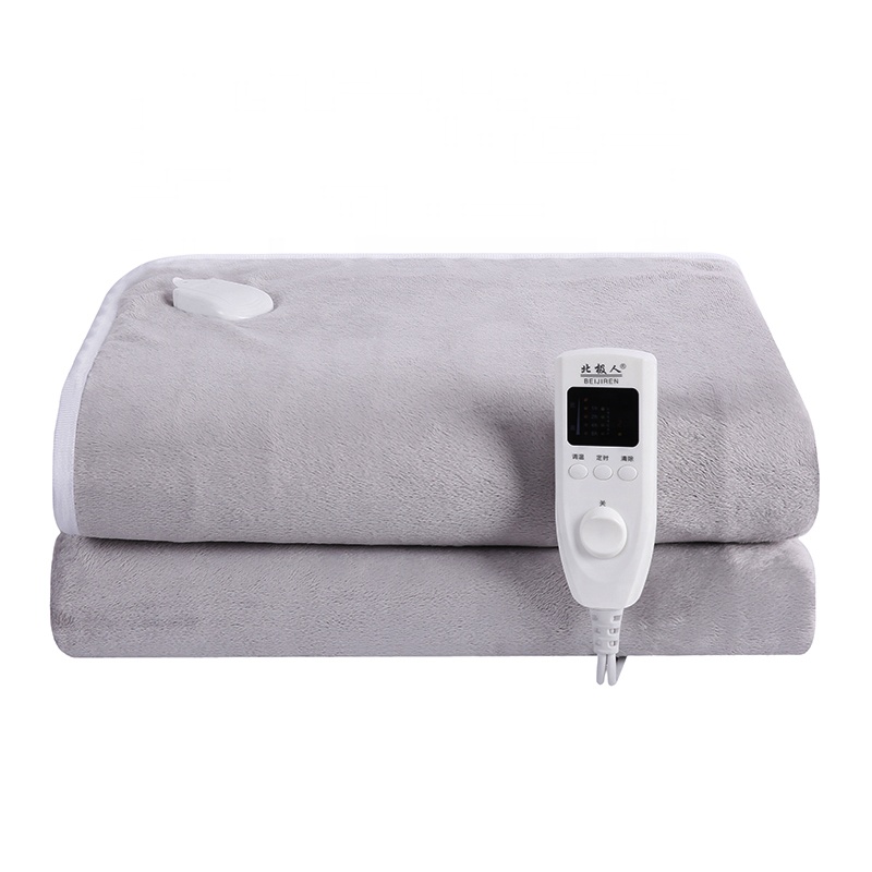 Super Soft Electric Heater with 5 Heat Settings 1-10h Timer Electric Thermostat Underblanket