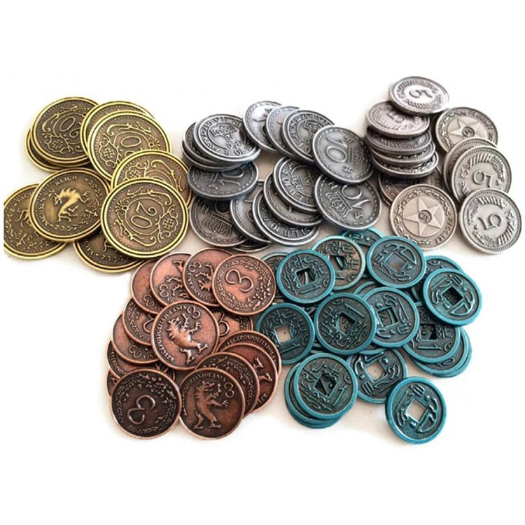 Custom Metal Game Coins, Personalized Size и Logo, High Quality