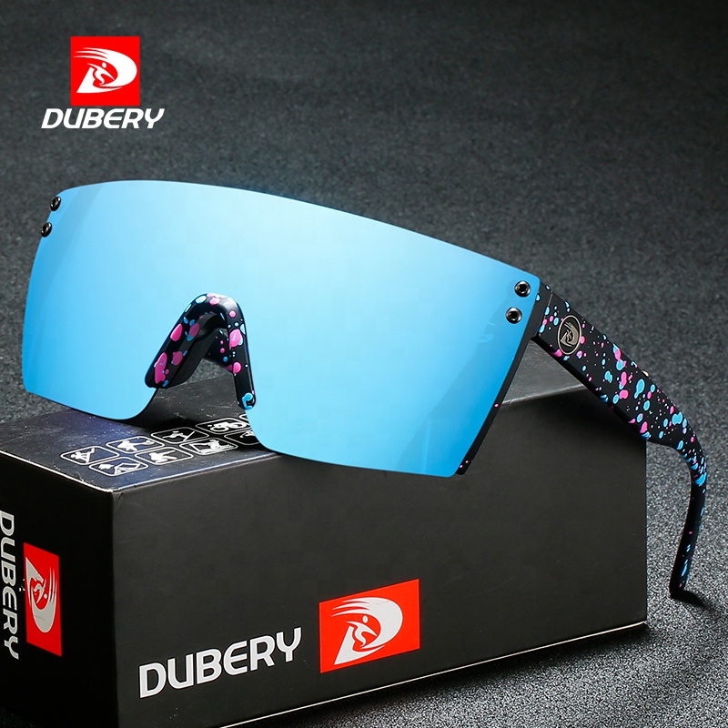 DUBERY Pit розовые трендовые солнцезащитные очки viper 2022 популярные спортивные солнцезащитные очки для вождения зеленые мужские спортивные солнцезащитные очки D809