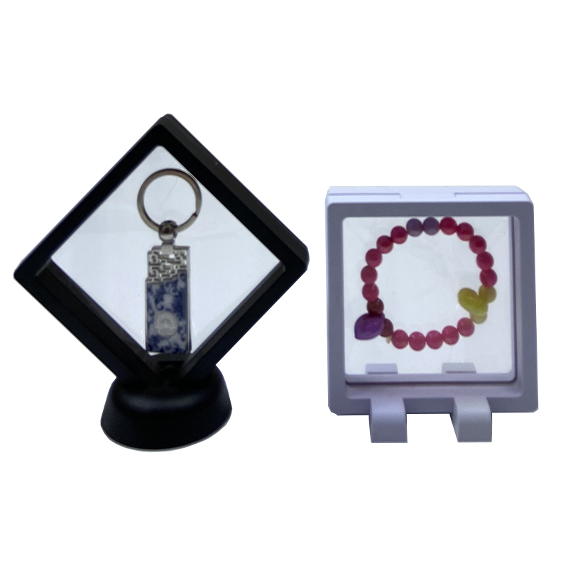 9x9x2 см пластиковая плавающая рамка коробки ювелирных изделий и USB рамка дисплея