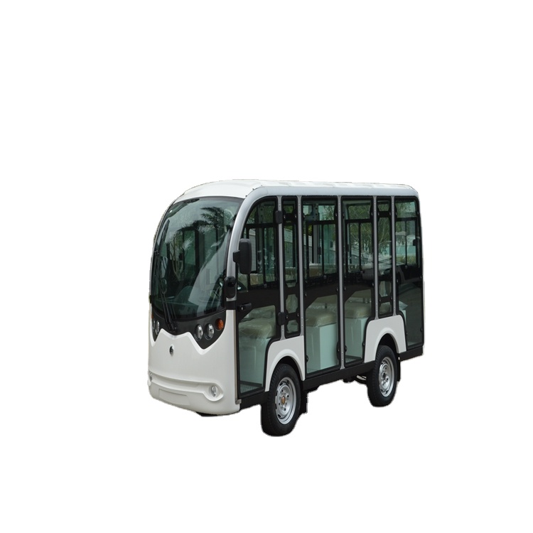 The Fine Quality 11 Seaters Stylish And Modern Four-wheeled Shuttle Bus
