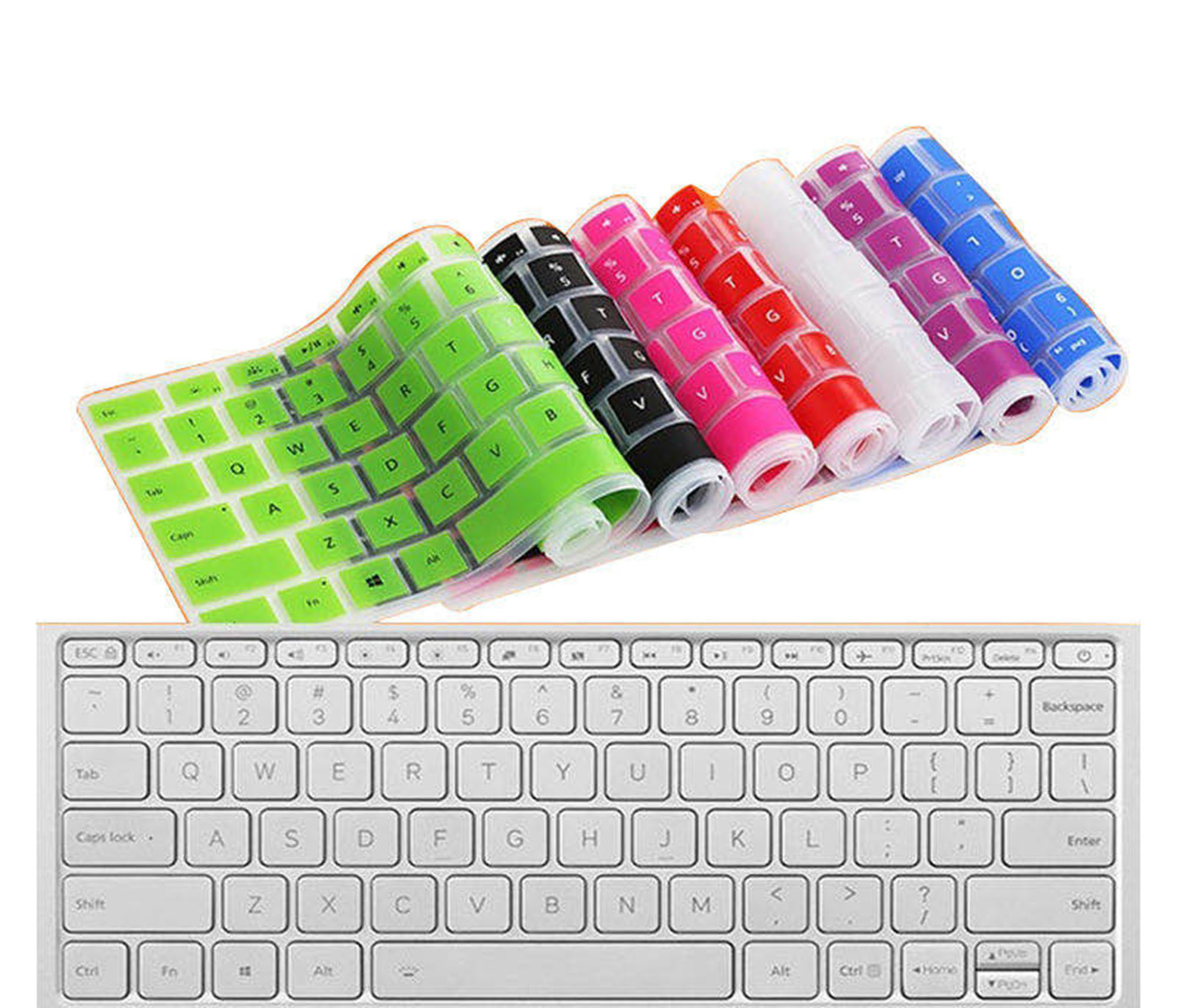 Hot selling good quality custom silicon laptop keyboard protector skin
