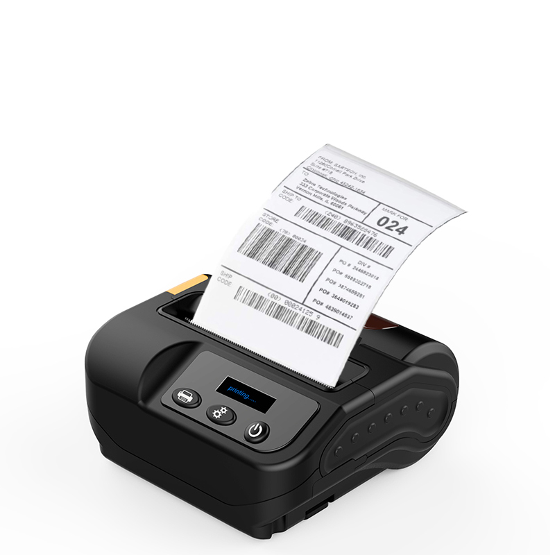 QS 8003 Высокое качество 3 дюймовый мини Bluetooth тепловой принтер для получения счета-фактуры доставки этикетки оплаты доказат